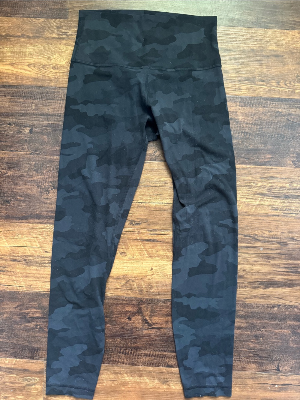Lululemon black Camo Nulu Leggings - Comfort Stretch